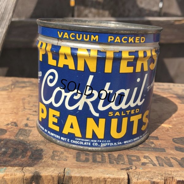 画像3: Vintage Planters MR.PEANUTS Tin Can (E)
