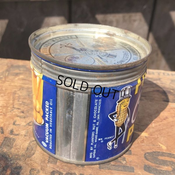 画像4: Vintage Planters MR.PEANUTS Tin Can (N)