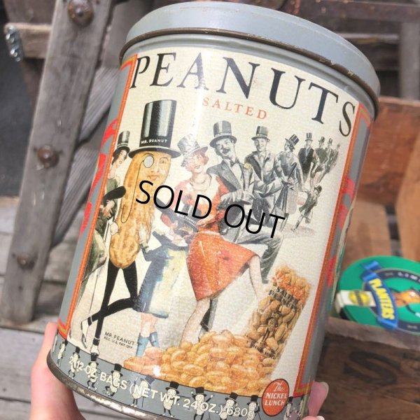 画像6: Vintage Planters MR.PEANUTS Tin Can (Q)