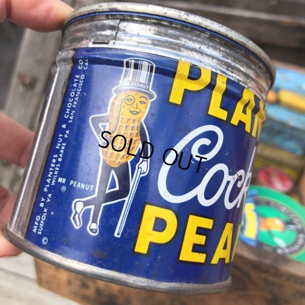 画像7: Vintage Planters MR.PEANUTS Tin Can (O)