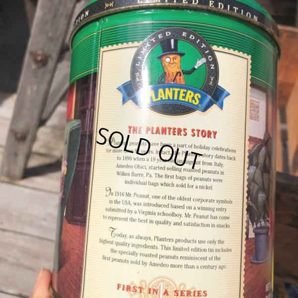 画像7: Vintage Planters MR.PEANUTS Tin Can (R)