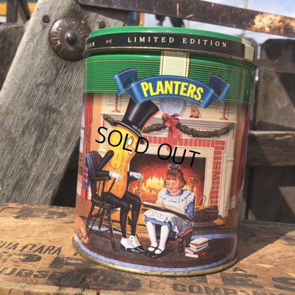 画像1: Vintage Planters MR.PEANUTS Tin Can (R)