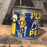 Vintage Planters MR.PEANUTS Tin Can (C)