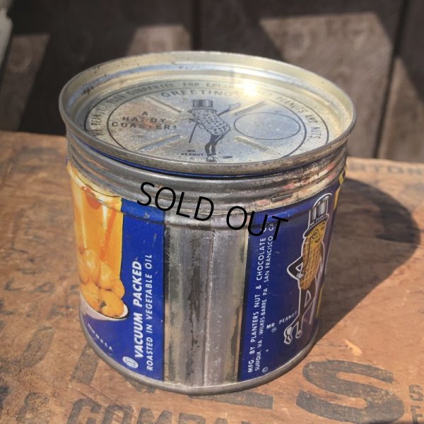 画像4: Vintage Planters MR.PEANUTS Tin Can (O)