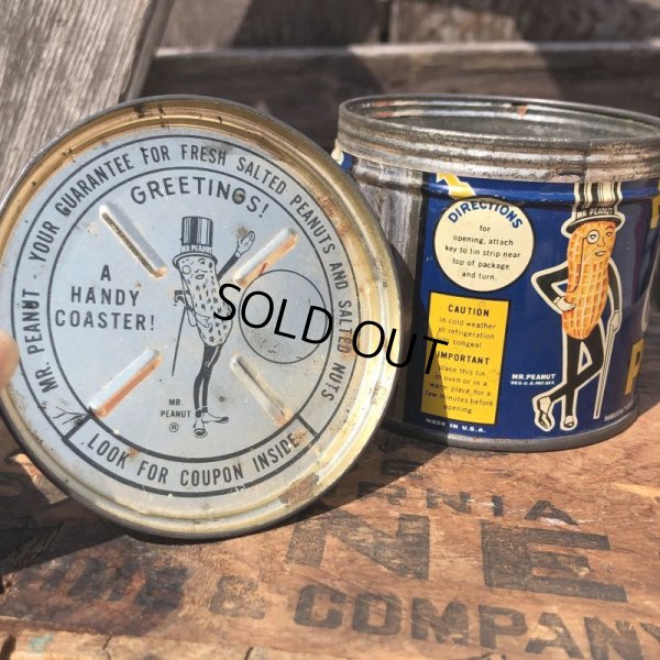 画像6: Vintage Planters MR.PEANUTS Tin Can (C)