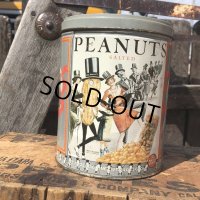 Vintage Planters MR.PEANUTS Tin Can (Q)