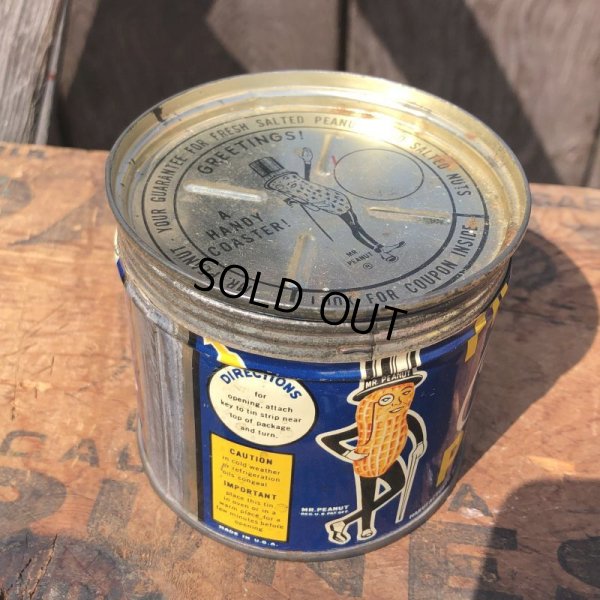 画像4: Vintage Planters MR.PEANUTS Tin Can (C)