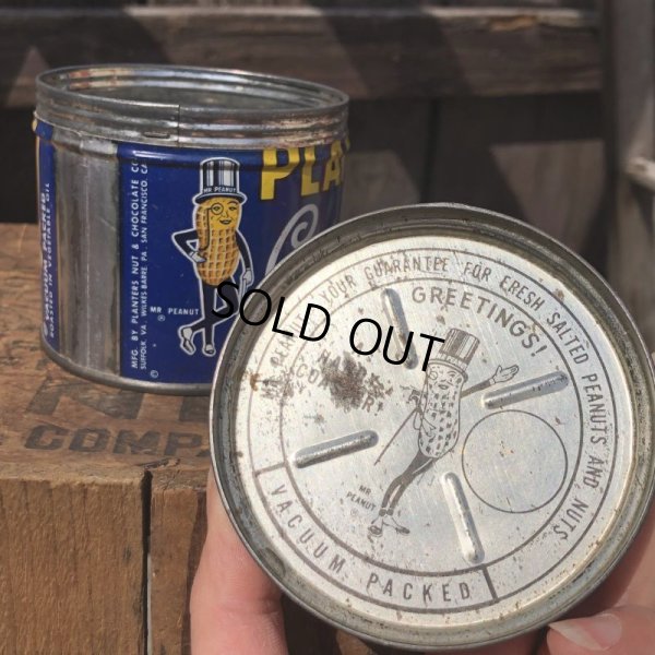 画像6: Vintage Planters MR.PEANUTS Tin Can (O)