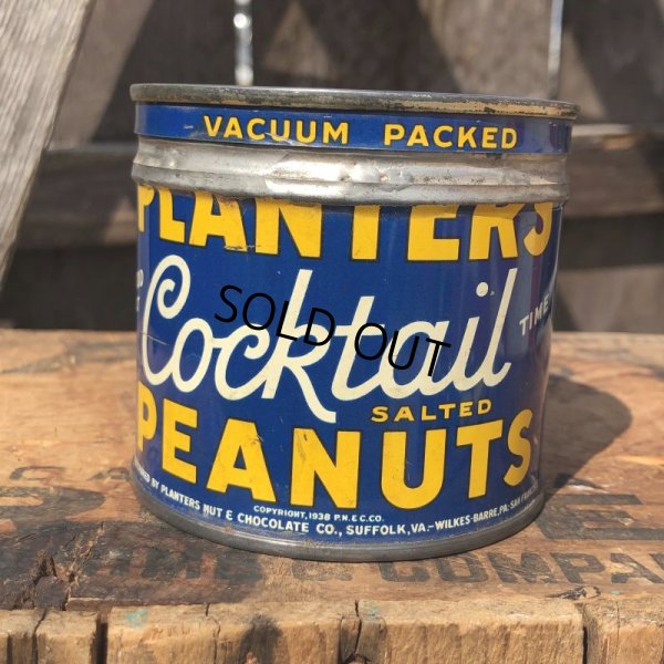 画像3: Vintage Planters MR.PEANUTS Tin Can (A)