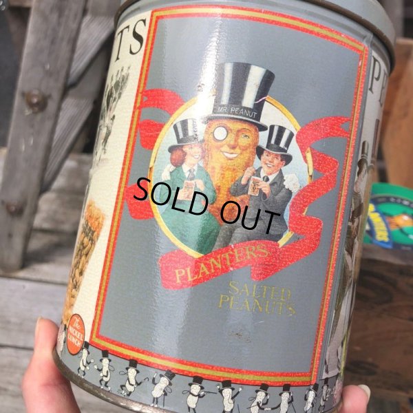 画像7: Vintage Planters MR.PEANUTS Tin Can (Q)