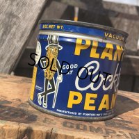Vintage Planters MR.PEANUTS Tin Can (E)