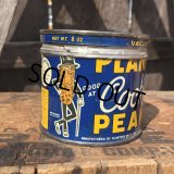 Vintage Planters MR.PEANUTS Tin Can (A)