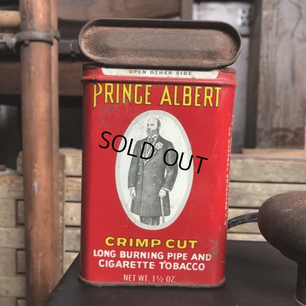 画像6: Vintage Pipe & Cigarette Smoking Tobacco Pocket Tin PRINCE ALBERT (B981)    
