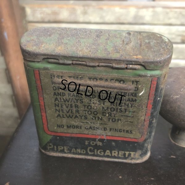 画像6: Vintage Pipe & Cigarette Smoking Tobacco Pocket Tin BURLEY and BRIGHT (B986)    