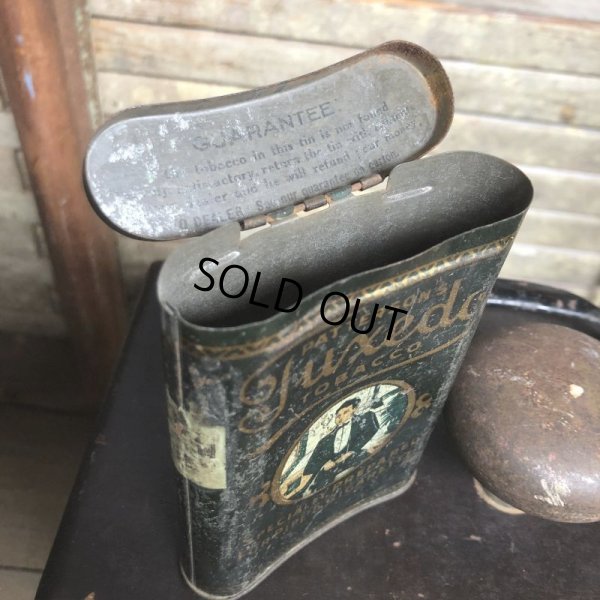 画像5: Vintage Pipe & Cigarette Smoking Tobacco Pocket Tin Tuxedo (B975)    