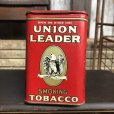 画像7: Vintage Pipe & Cigarette Smoking Tobacco Pocket Tin UNION LEADER (B979)    