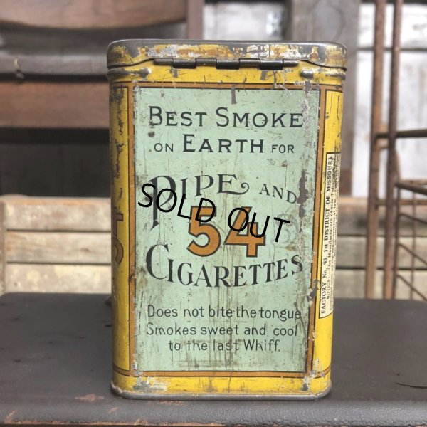 画像7: Vintage Pipe & Cigarette Smoking Tobacco Pocket Tin GRANULATED 54 (B970)    