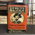 画像2: Vintage Pipe & Cigarette Smoking Tobacco Pocket Tin Raleigh (B973)     (2)
