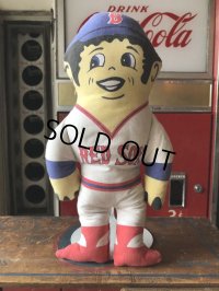 Vintage MLB Basebal Player Stuffed Plush RED SOX (B965)