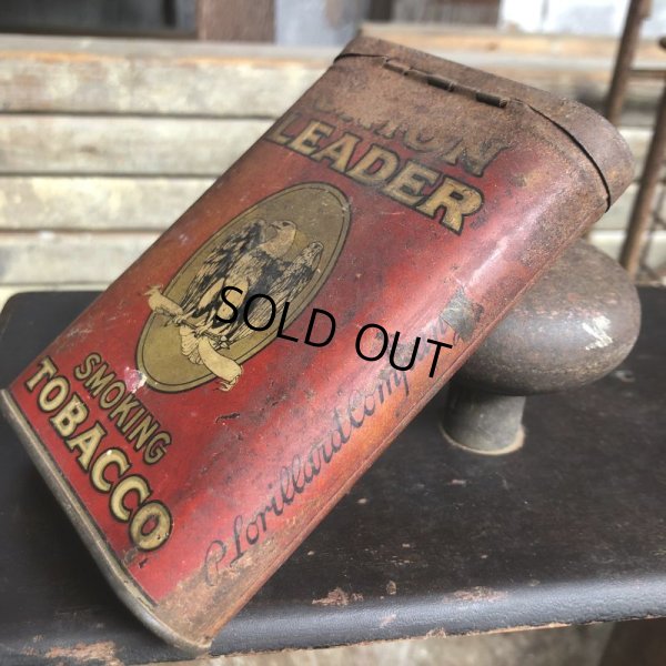 画像7: Vintage Pipe & Cigarette Smoking Tobacco Pocket Tin UNION LEADER (B978)    