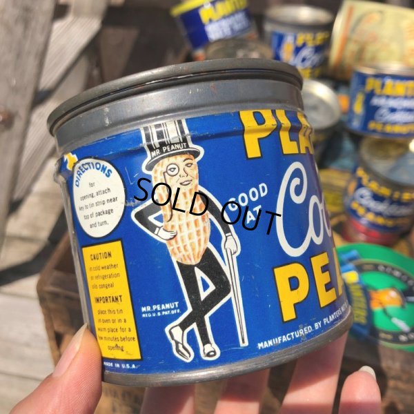 画像8: Vintage Planters MR.PEANUTS Tin Can (F)