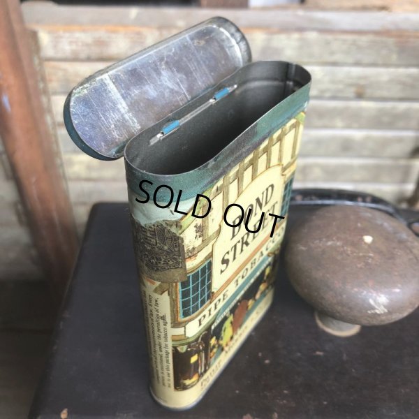 画像4: Vintage Pipe & Cigarette Smoking Tobacco Pocket Tin BOND STREET (B977)    