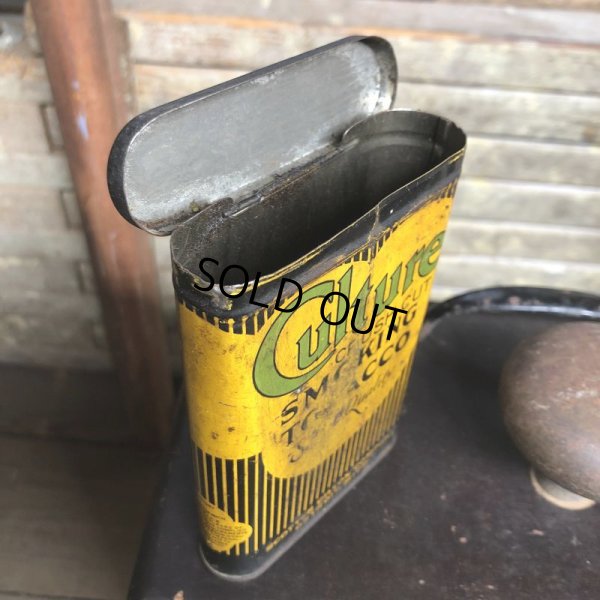 画像6: Vintage Pipe & Cigarette Smoking Tobacco Pocket Tin Culture (B969)    