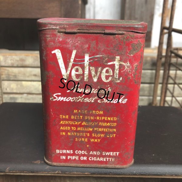 画像7: Vintage Pipe & Cigarette Smoking Tobacco Pocket Tin Velvet (B972)
