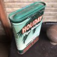 画像5: Vintage Pipe & Cigarette Smoking Tobacco Pocket Tin HOLIDAY (B971)    