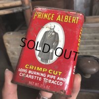 Vintage Pipe & Cigarette Smoking Tobacco Pocket Tin PRINCE ALBERT (B983)    