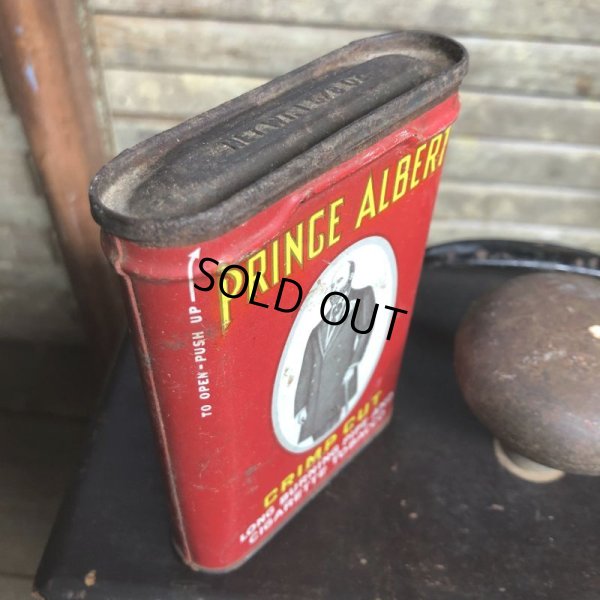 画像3: Vintage Pipe & Cigarette Smoking Tobacco Pocket Tin PRINCE ALBERT (B982)