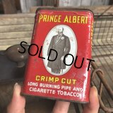 Vintage Pipe & Cigarette Smoking Tobacco Pocket Tin PRINCE ALBERT (B982)    