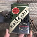 Vintage Pipe & Cigarette Smoking Tobacco Pocket Tin BURLEY and BRIGHT (B984)    