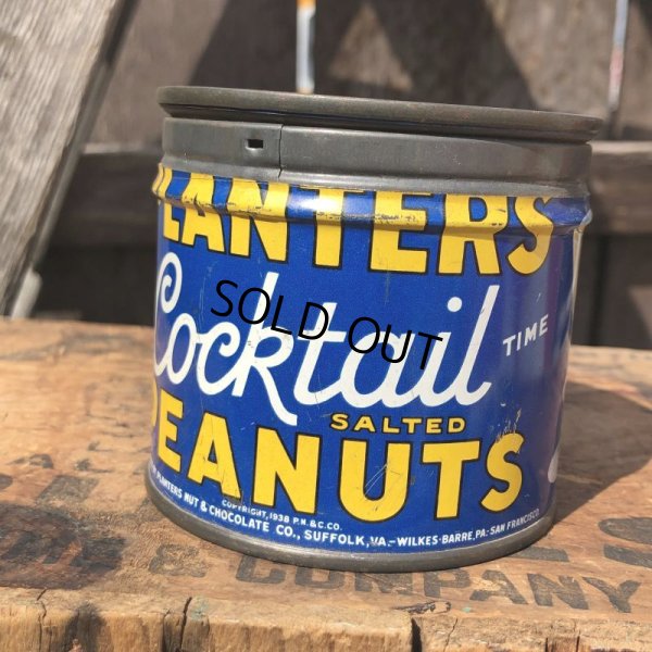 画像3: Vintage Planters MR.PEANUTS Tin Can (F)