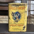 画像2: Vintage Pipe & Cigarette Smoking Tobacco Pocket Tin DILI'S BEST (B974)     (2)