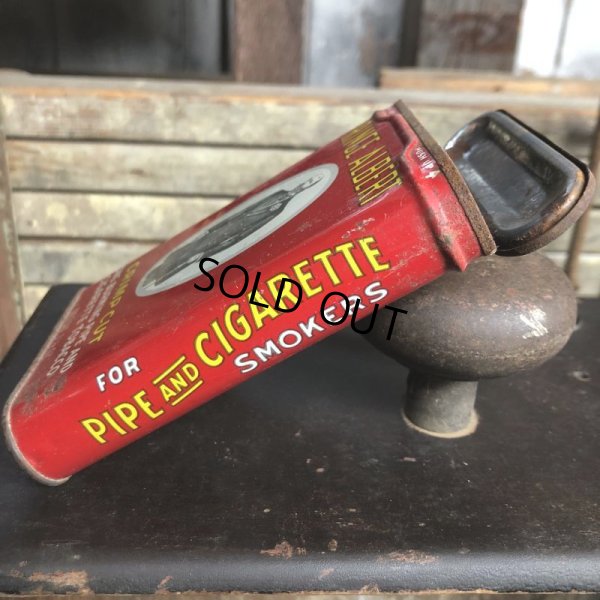 画像5: Vintage Pipe & Cigarette Smoking Tobacco Pocket Tin PRINCE ALBERT (B981)    