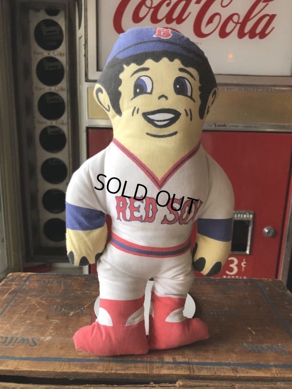 画像1: Vintage MLB Basebal Player Stuffed Plush RED SOX (B964)