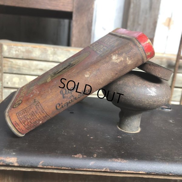 画像5: Vintage Pipe & Cigarette Smoking Tobacco Pocket Tin UNION LEADER (B978)    