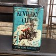 画像2: Vintage Pipe & Cigarette Smoking Tobacco Pocket Tin KENTUCKY CLUB (B976)     (2)