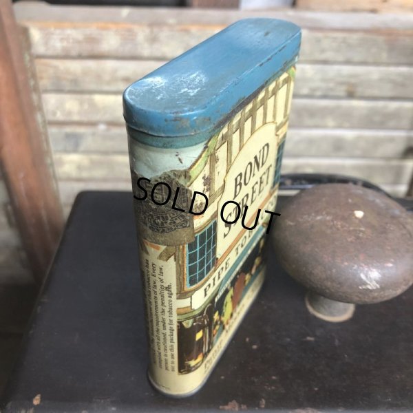 画像3: Vintage Pipe & Cigarette Smoking Tobacco Pocket Tin BOND STREET (B977)    