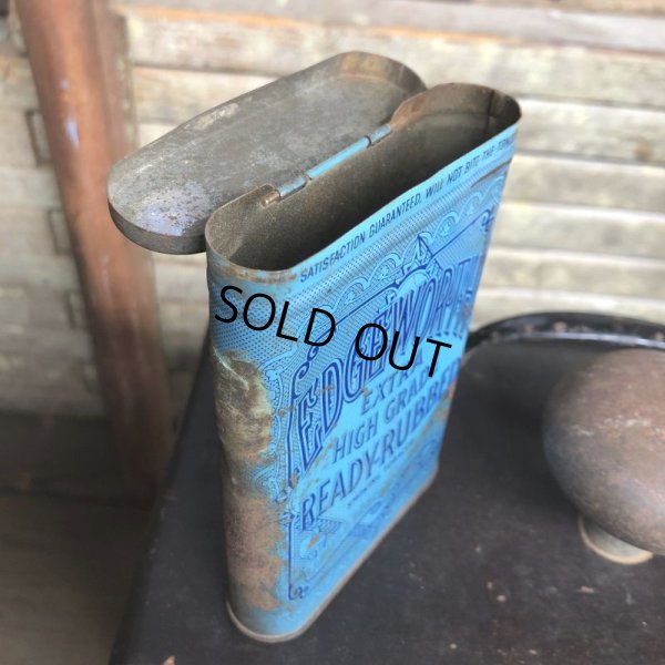 画像4: Vintage Pipe & Cigarette Smoking Tobacco Pocket Tin EDGEWORTH (B980)    