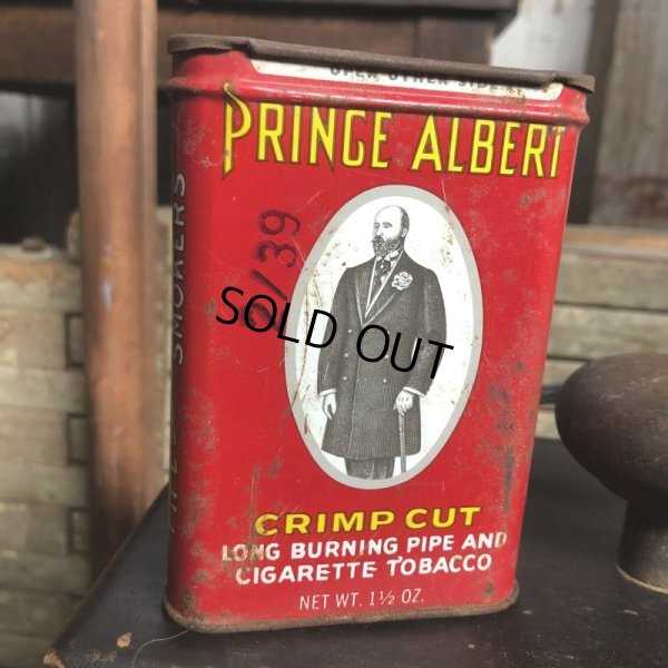 画像5: Vintage Pipe & Cigarette Smoking Tobacco Pocket Tin PRINCE ALBERT (B983)