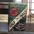 画像2: Vintage Pipe & Cigarette Smoking Tobacco Pocket Tin BURLEY and BRIGHT (B985)     (2)