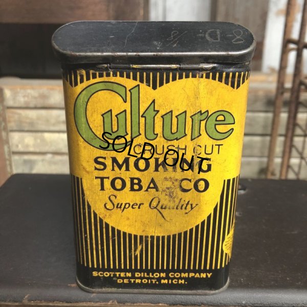 画像8: Vintage Pipe & Cigarette Smoking Tobacco Pocket Tin Culture (B969)    