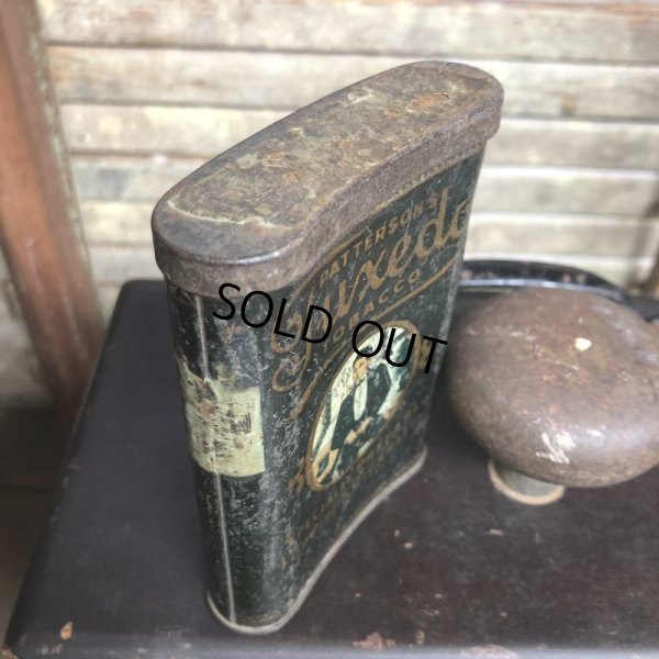 画像4: Vintage Pipe & Cigarette Smoking Tobacco Pocket Tin Tuxedo (B975)    