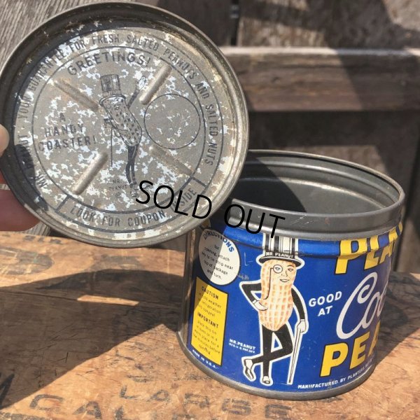 画像7: Vintage Planters MR.PEANUTS Tin Can (F)
