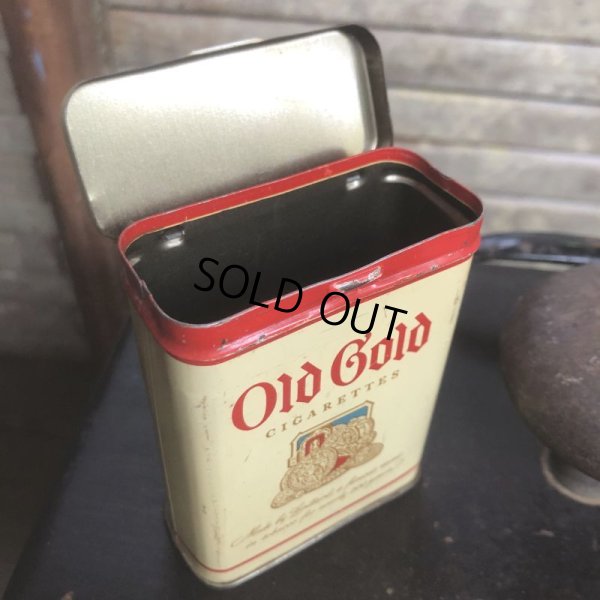 画像4: Vintage Pipe & Cigarette Smoking Tobacco Pocket Tin Old Gold (B989)    