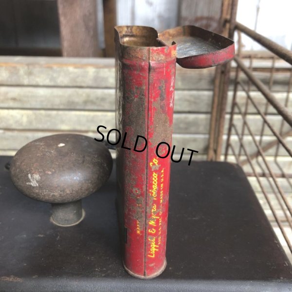 画像8: Vintage Pipe & Cigarette Smoking Tobacco Pocket Tin Velvet (B972)