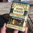 画像1: Vintage Pipe & Cigarette Smoking Tobacco Pocket Tin BOND STREET (B977)     (1)