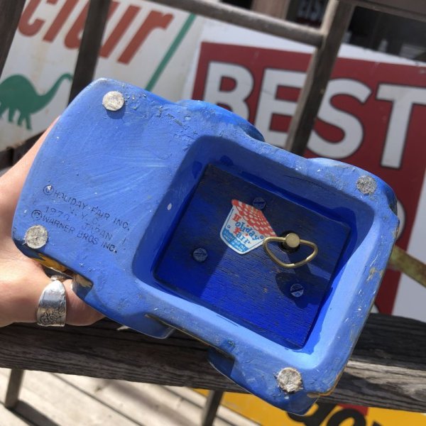 画像3: 70s Vintage Holiday Fair WB Roadrunner Music Box (B990)